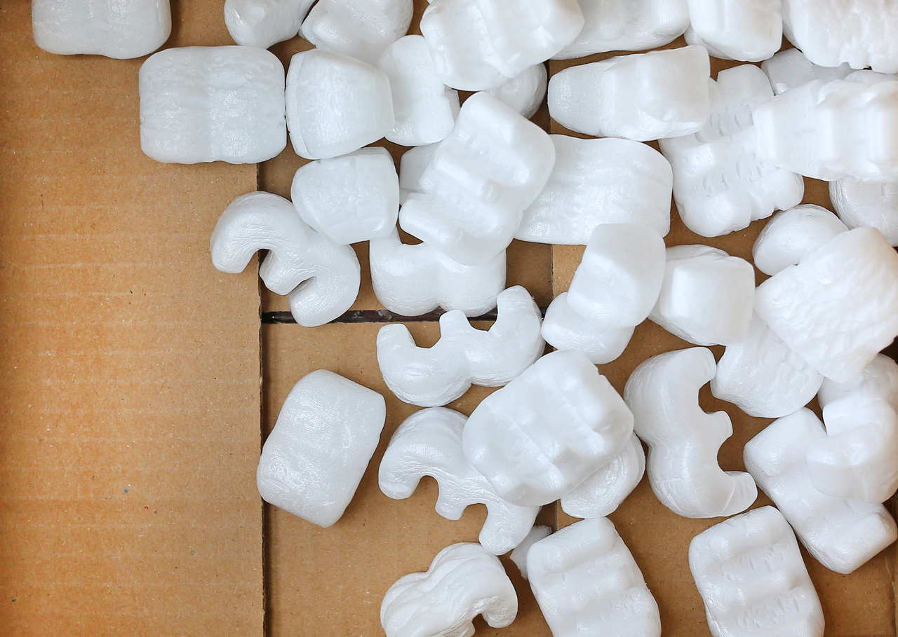Polystyrene and Packing Peanuts