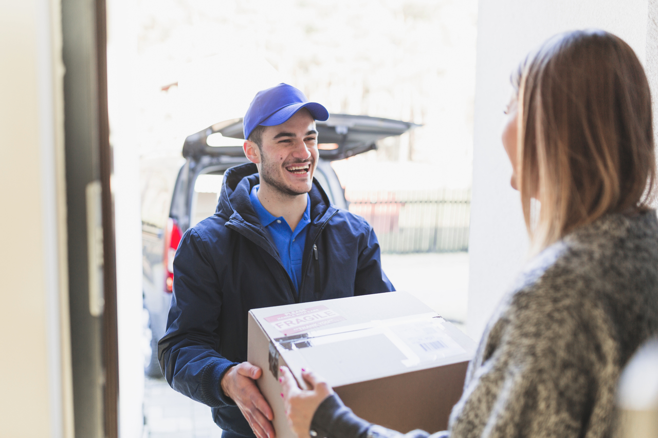 Send A Package From Door-To-Door