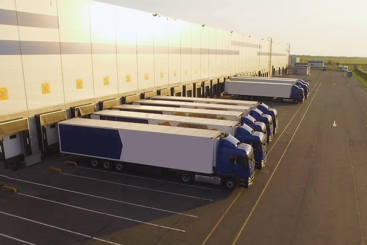 fleet of trucks