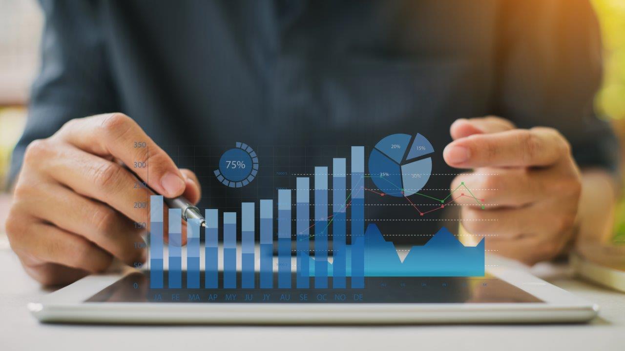 bar graph increasing cash