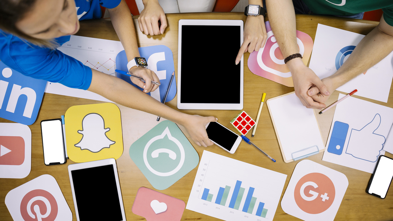 Social Media Login Logos