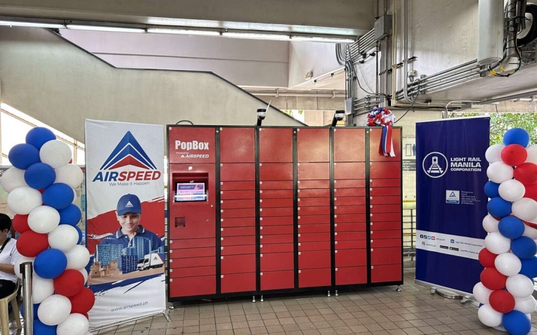 Airspeed Powers Up Smart Lockers at the LRT- 1 Stations for Innovative and Contactless Delivery Solution