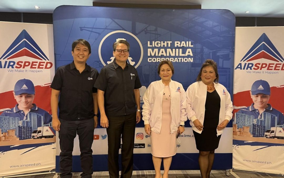 Light Rail Manila Corporation and PopBox Asia ties up with Airspeed for contactless delivery